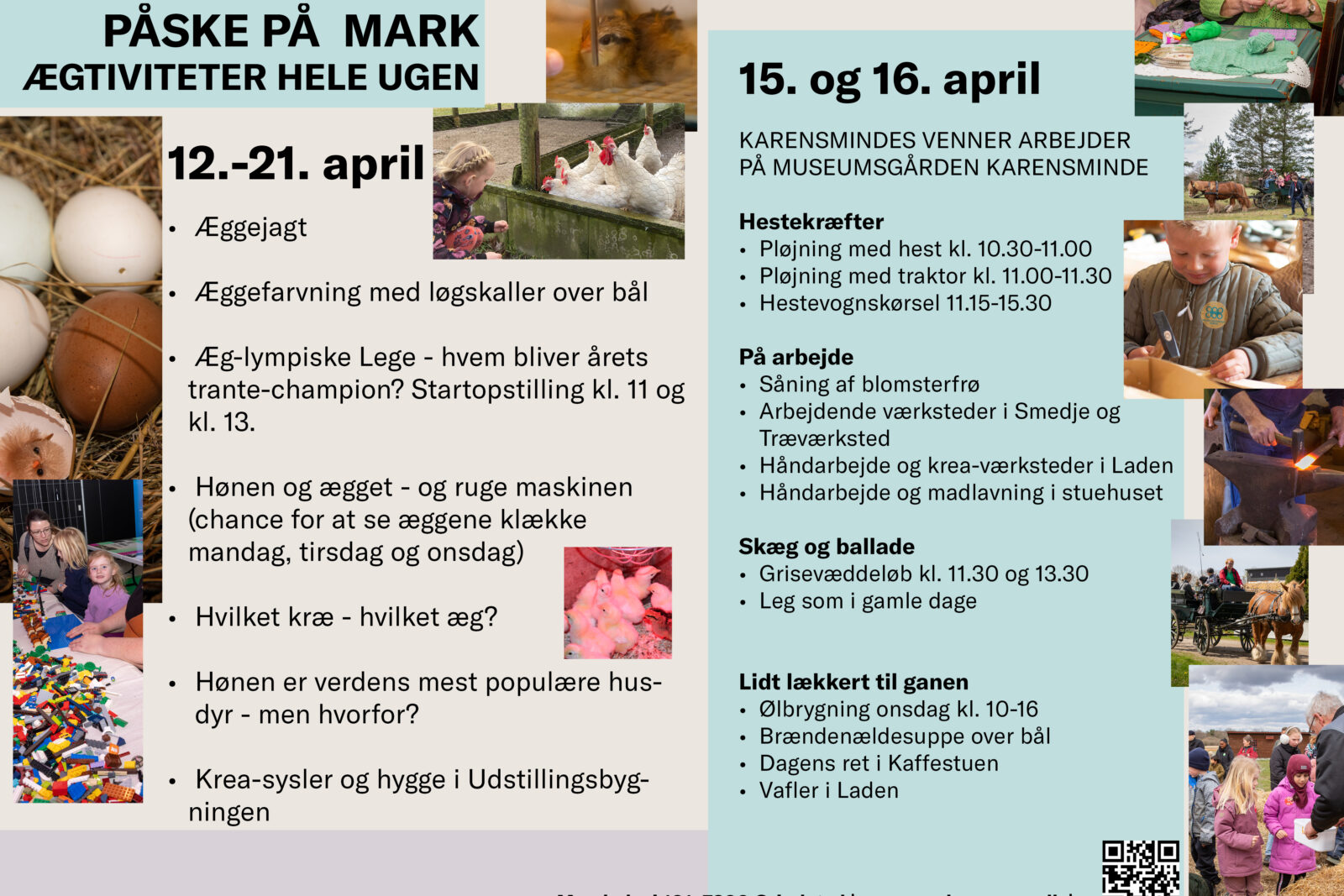 Program for påske